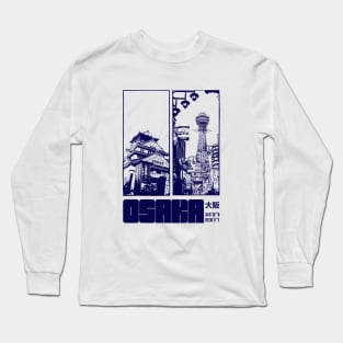 Osaka Blue Long Sleeve T-Shirt